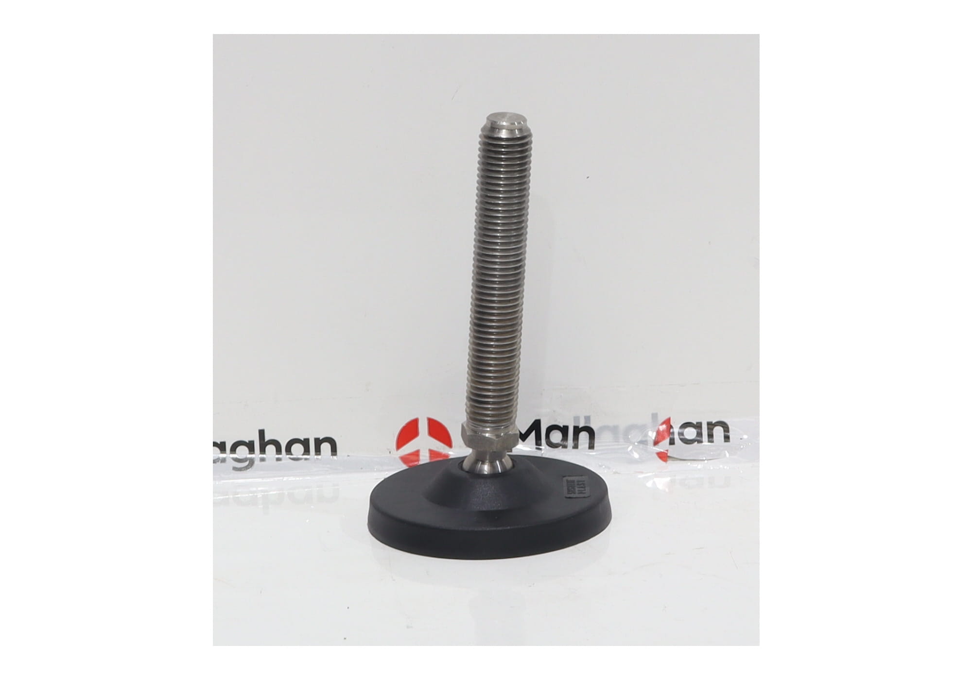 FOOT, ADJUST PLASTIC BASE S/STEEL THREAD
