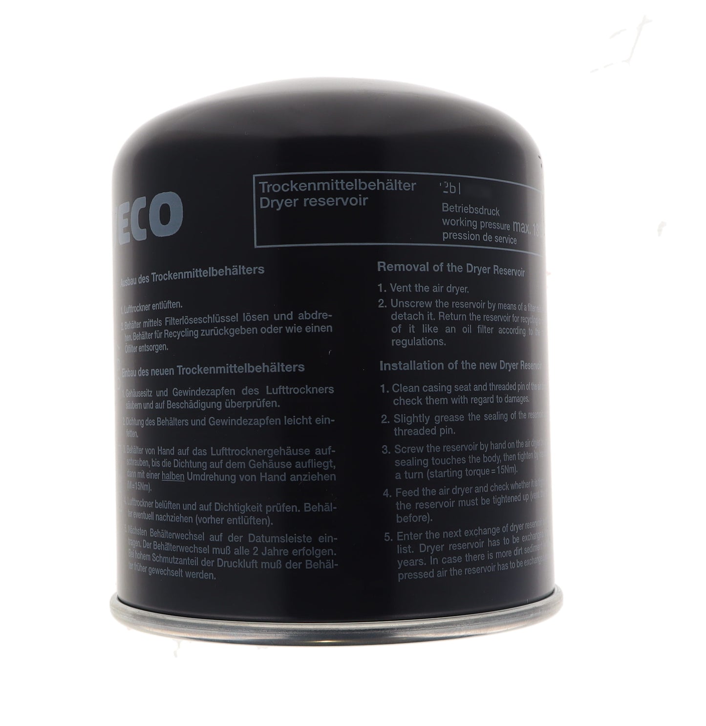 CARTRIDGE, AIR DRYER
