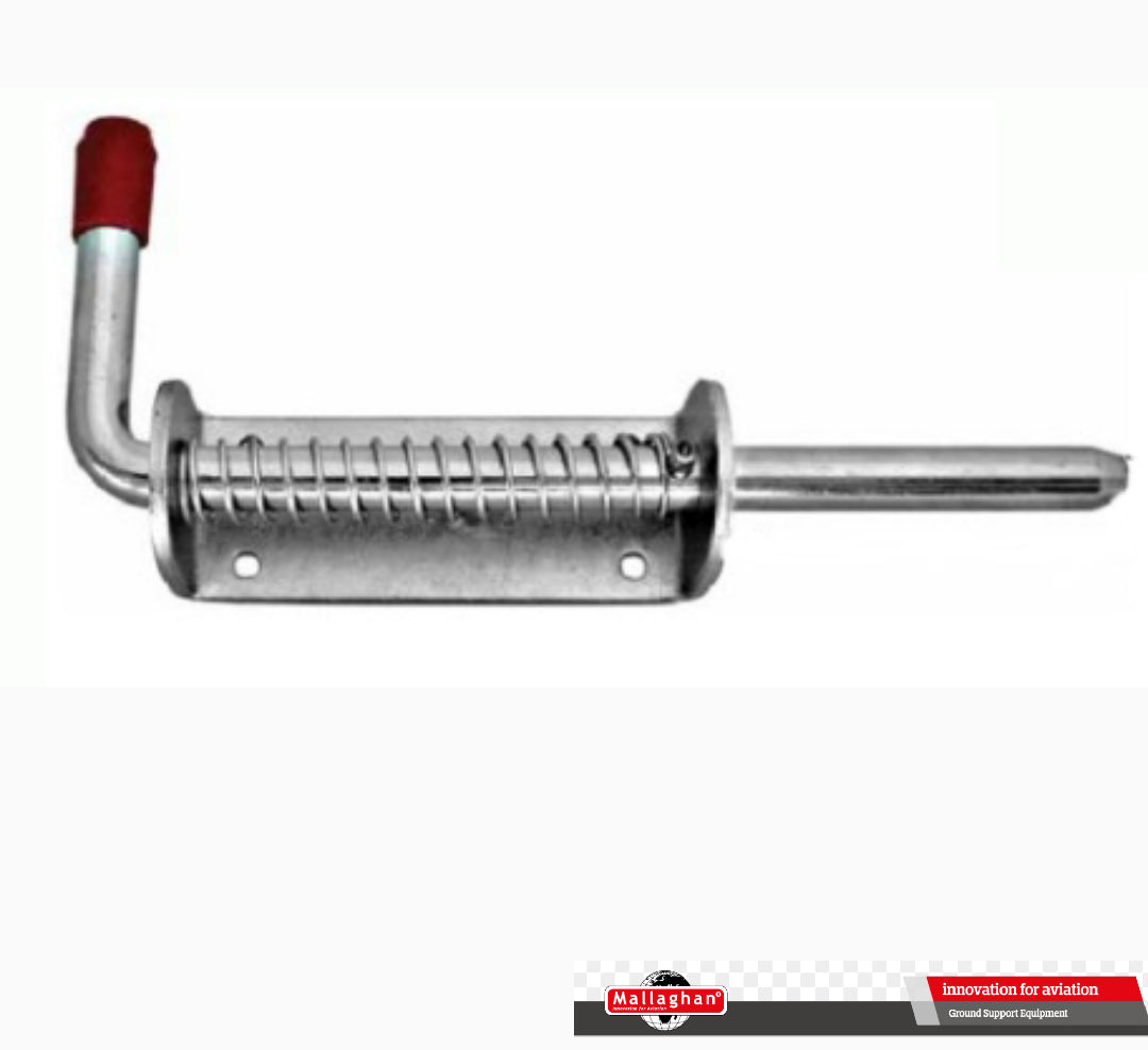 BOLT, SPRING LOADED ZINC PLATED