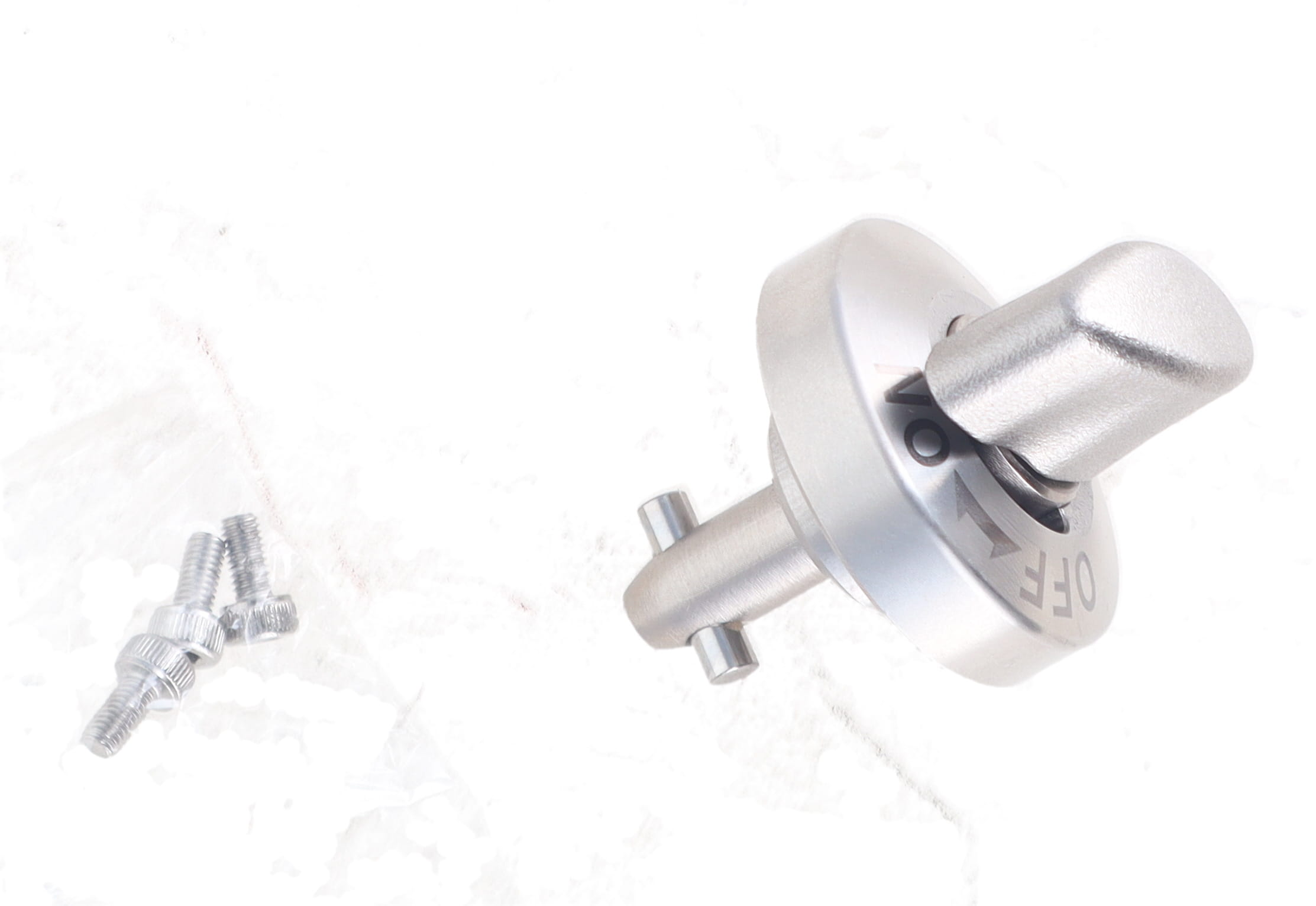 HANDLE, QUARTER TURN GRIP STEEL