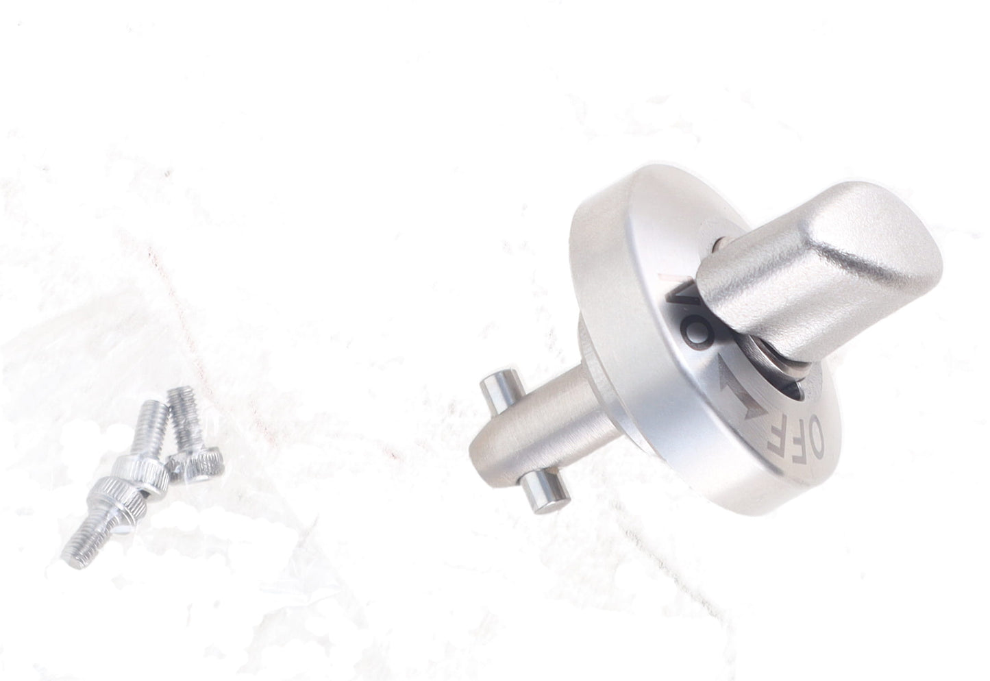 HANDLE, QUARTER TURN GRIP STEEL
