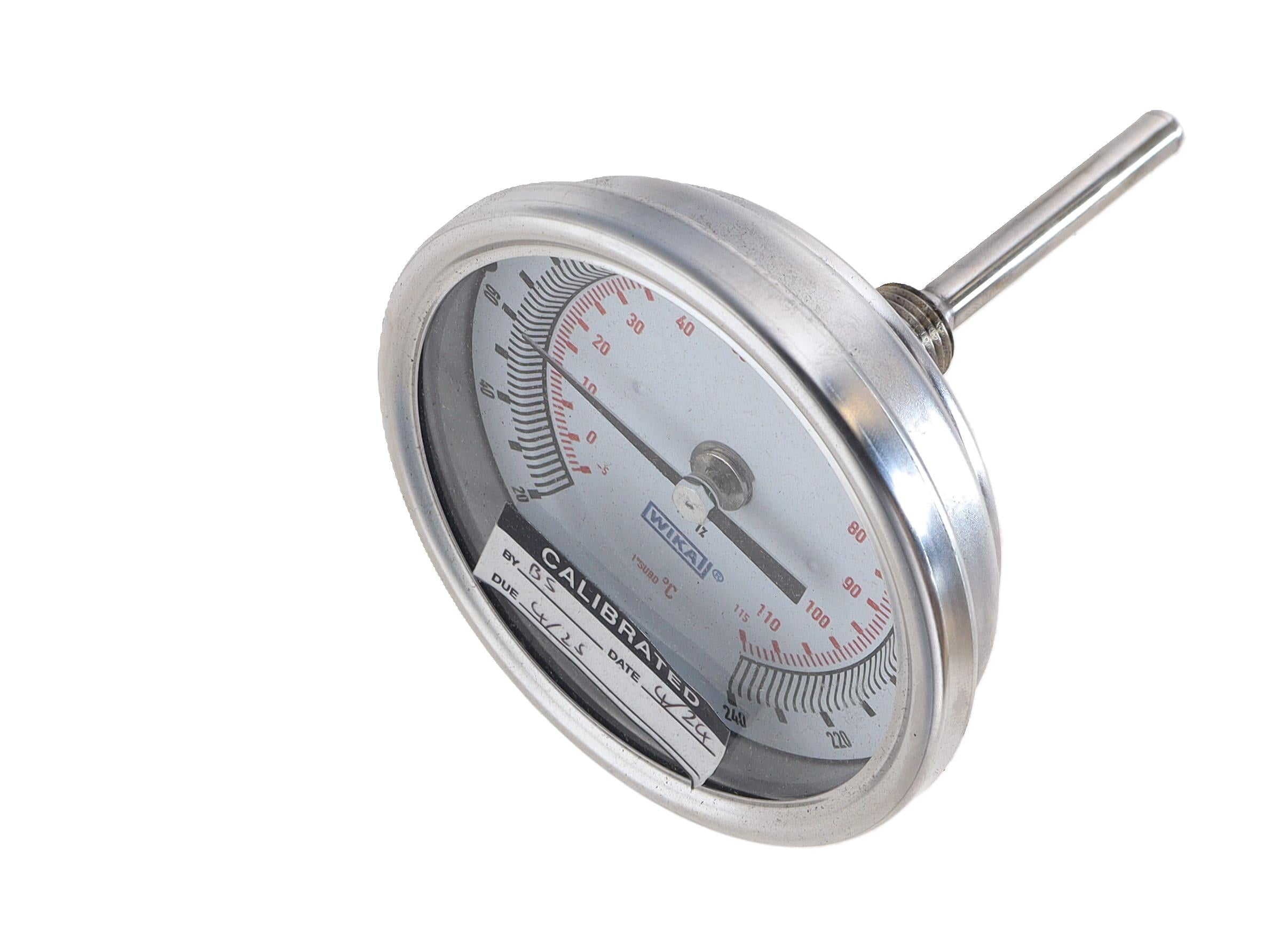 GAUGE, TEMP (NO-SHOK) 1/4 INCH NPT