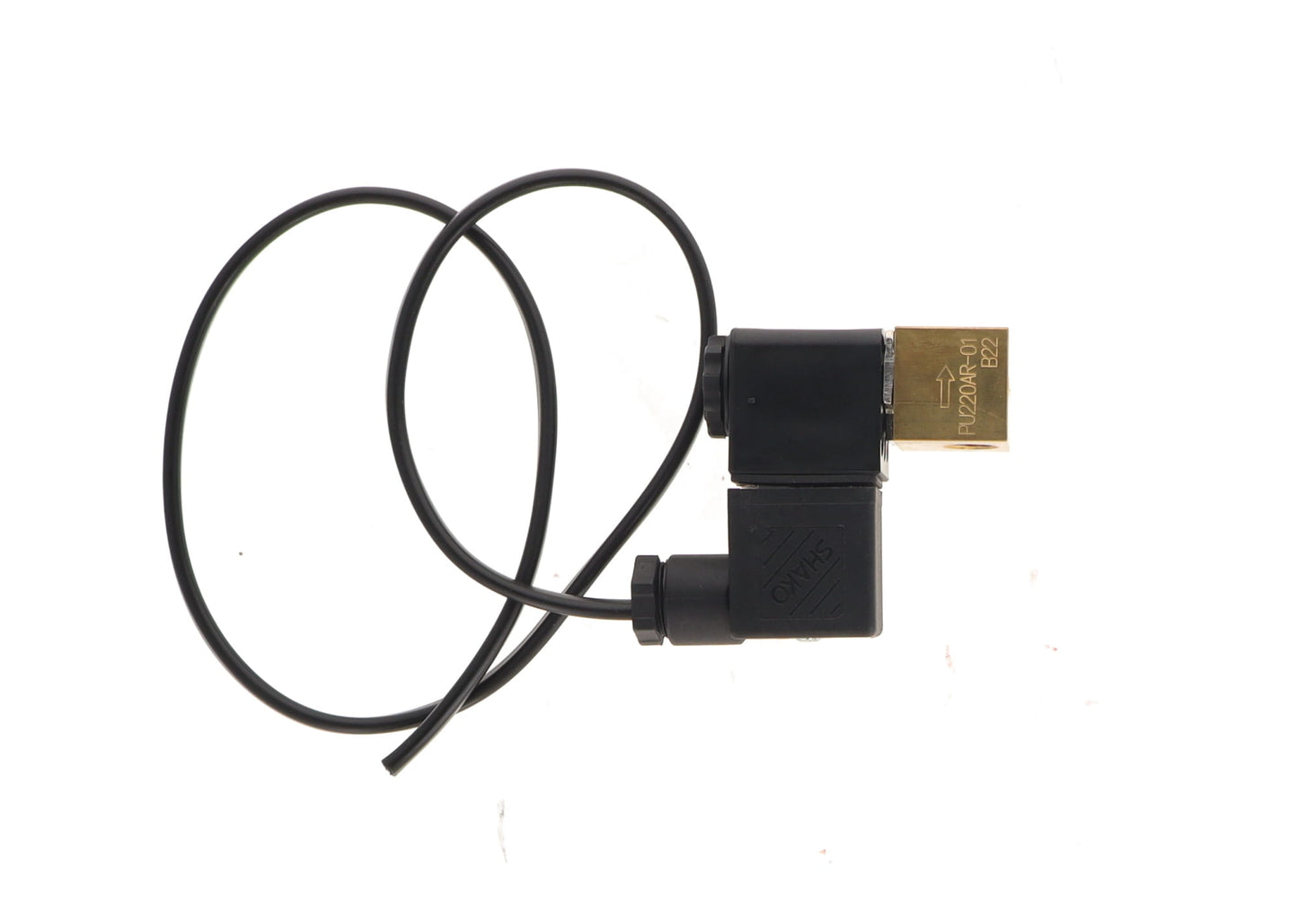 VALVE, FUEL W/ COIL & PLUG CABLE 12V