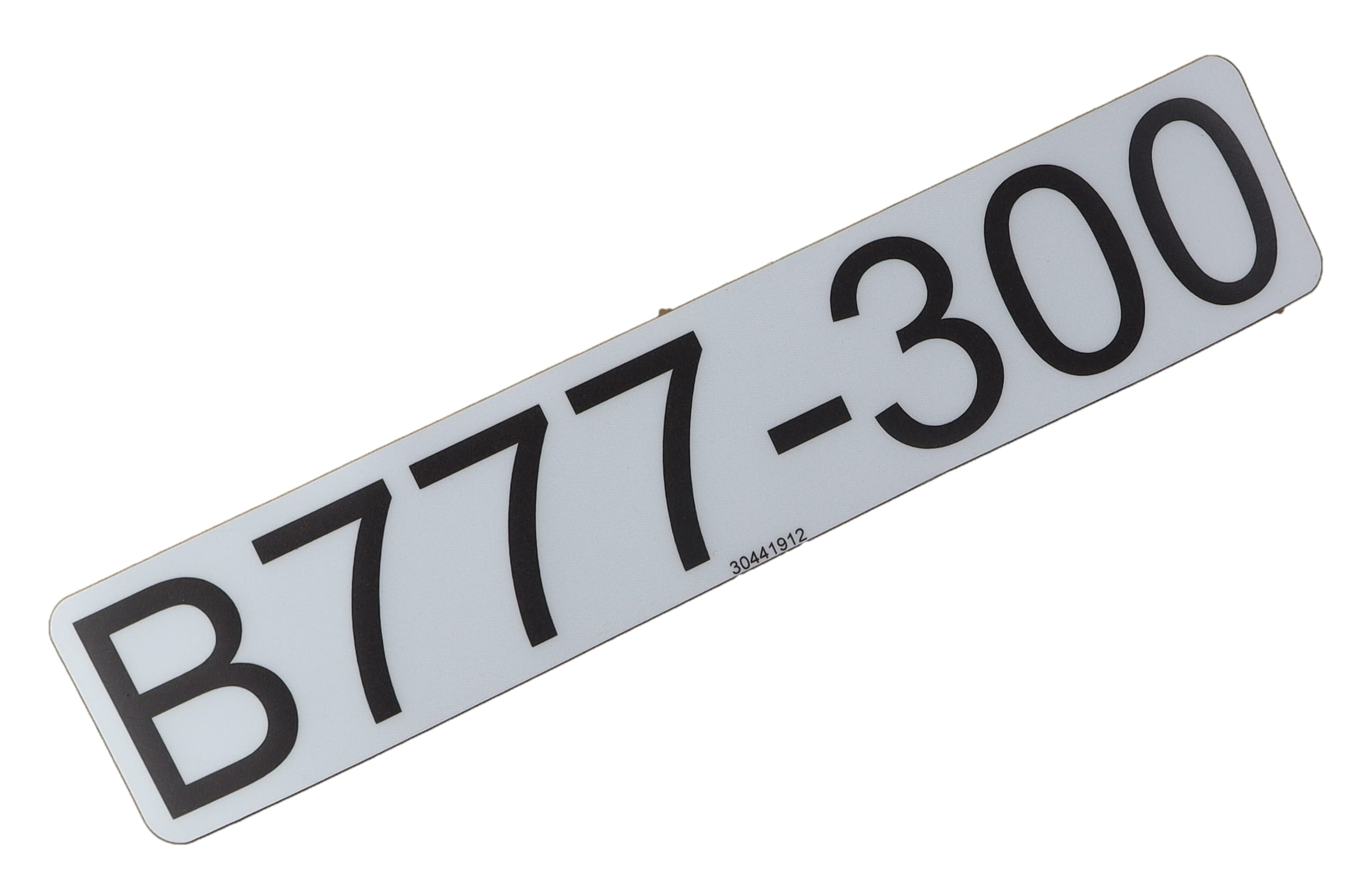 DECAL, STAIR HEIGHT