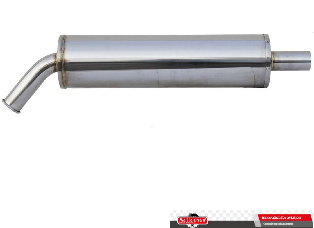 EXHAUST, SILENCER STRAIGHT 2 INCH BORE