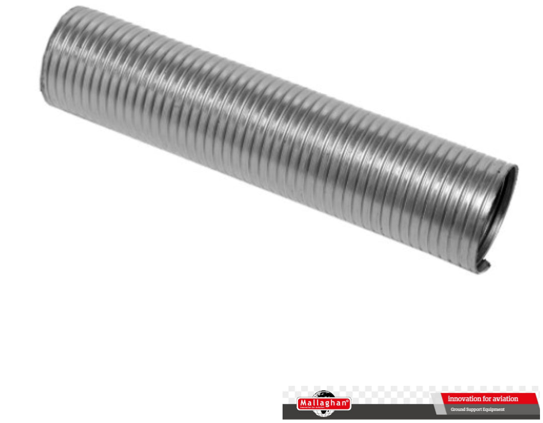 PIPE, 50MM ID CUFFED FLEXI X 0.5M