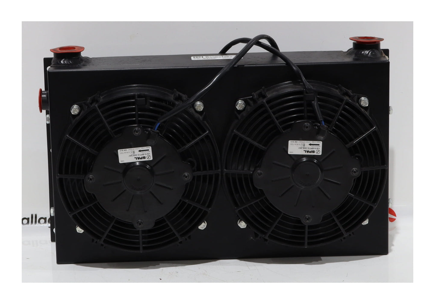 BLOWER, OIL COOLER W/ 1/4 INCH TEMPERAT 24V