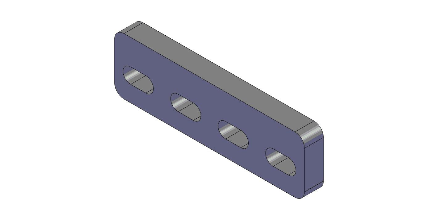 SPACER, STAIR EXTEND MOUNT